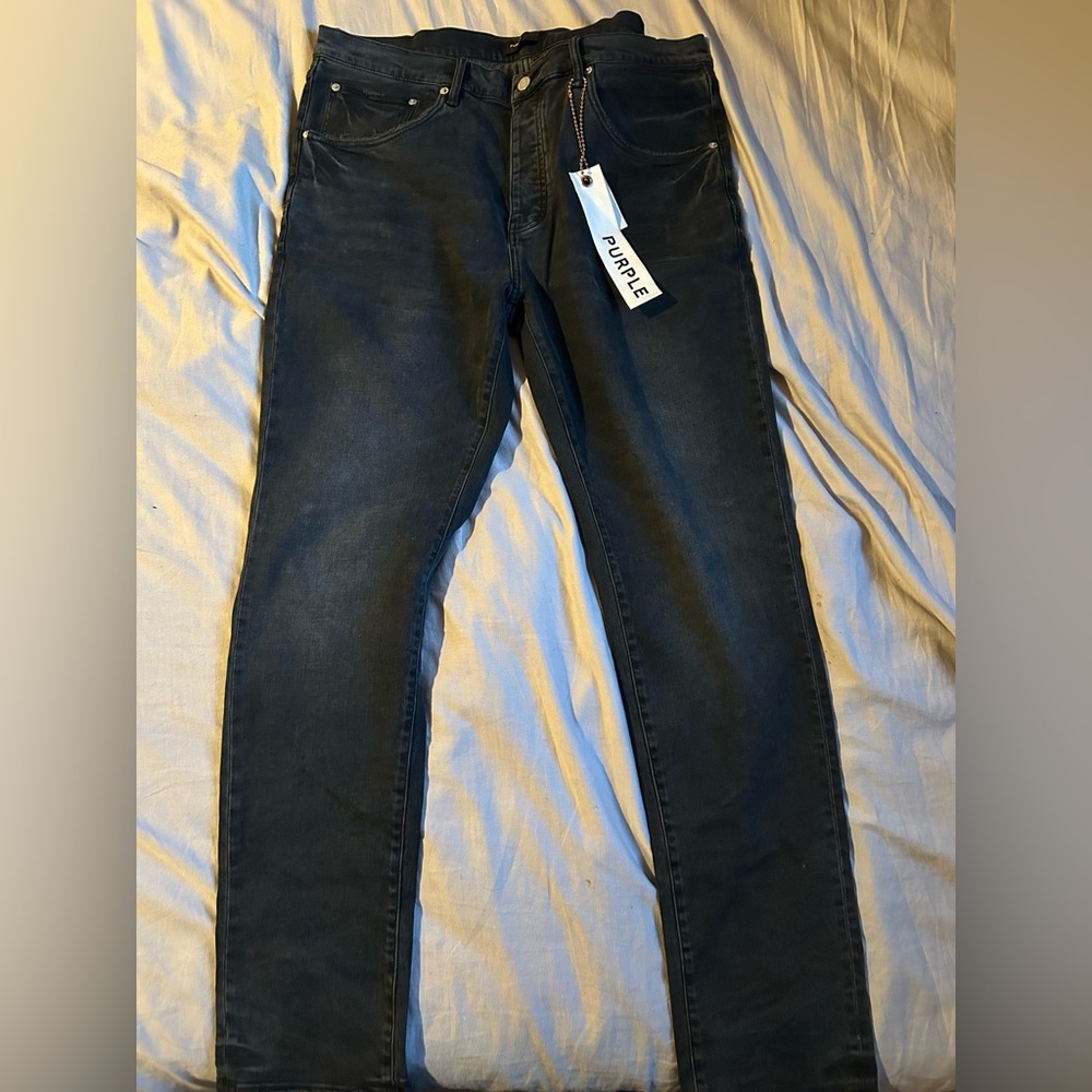 Purple jeans size 40